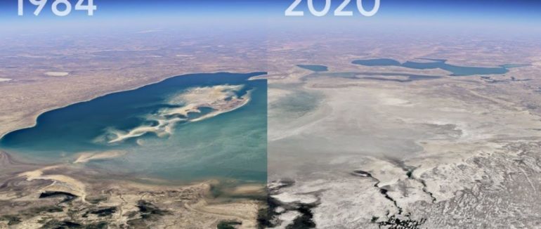 Google Earth показав, як змінилася Земля за останні 37 років в 3D-форматі