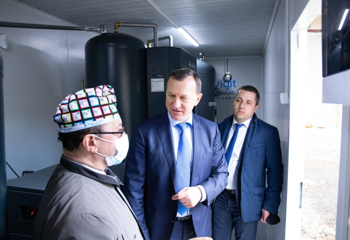 В Ужгороді почала працювати сучасна киснева станція