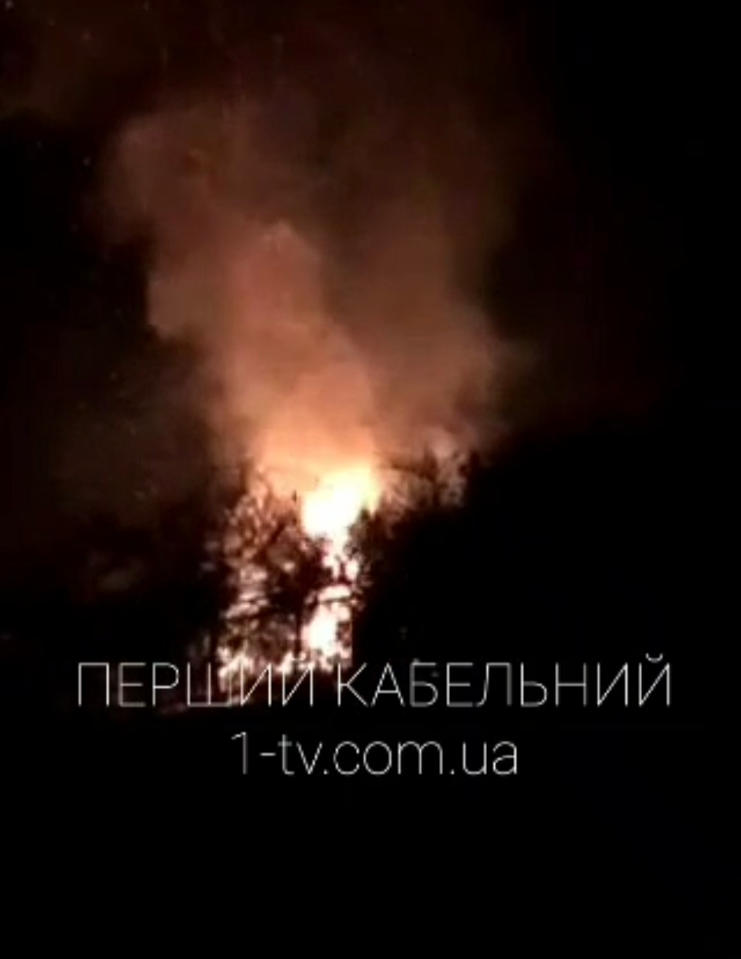 Нічна пожежа в Ужгороді: будинок згорів за 7 хвилин