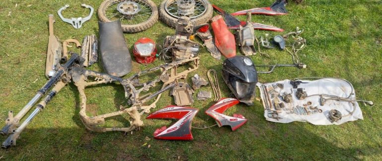 Закарпатець викрав мотоцикл у свого сусіда і розібрав на запчастини