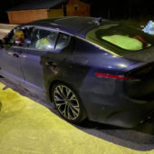 На кордоні “Лужанка” закарпатські прикордонники затримали автомобіль з фальшивими номерними знаками