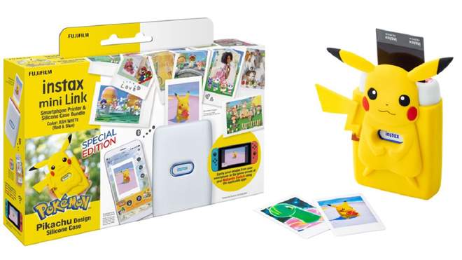 З чохлом Пікачу: Fujifilm представила мініпринтер для Nintendo Switch