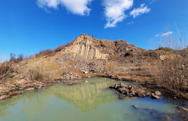 Закарпаття, Іршавщина, базальтові стовпи