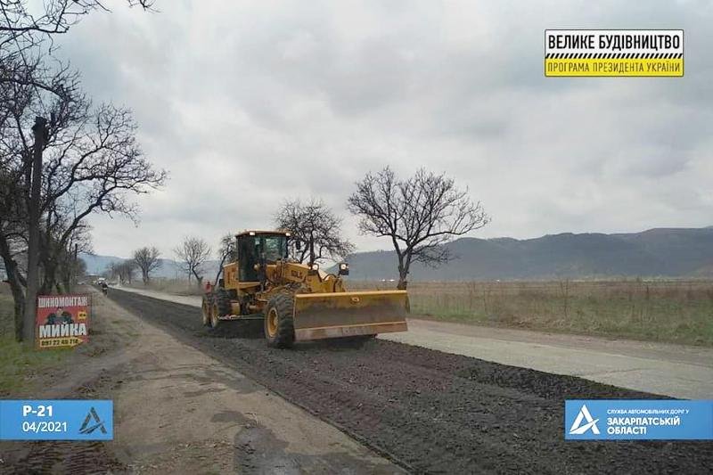 Закінчився капітальний ремонт об’їзної дороги навколо міста Хуст