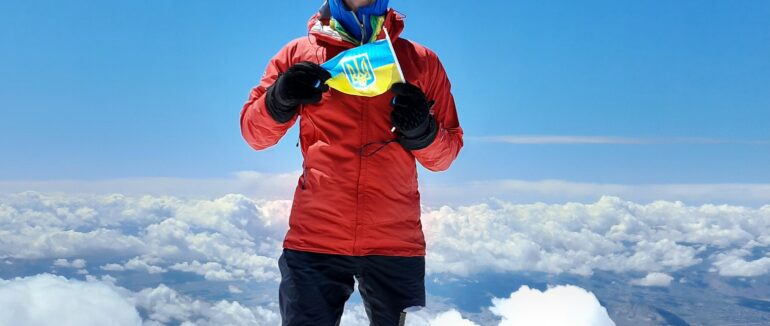 Ужгородець Михайло Тимко підкорив гору  Арарат