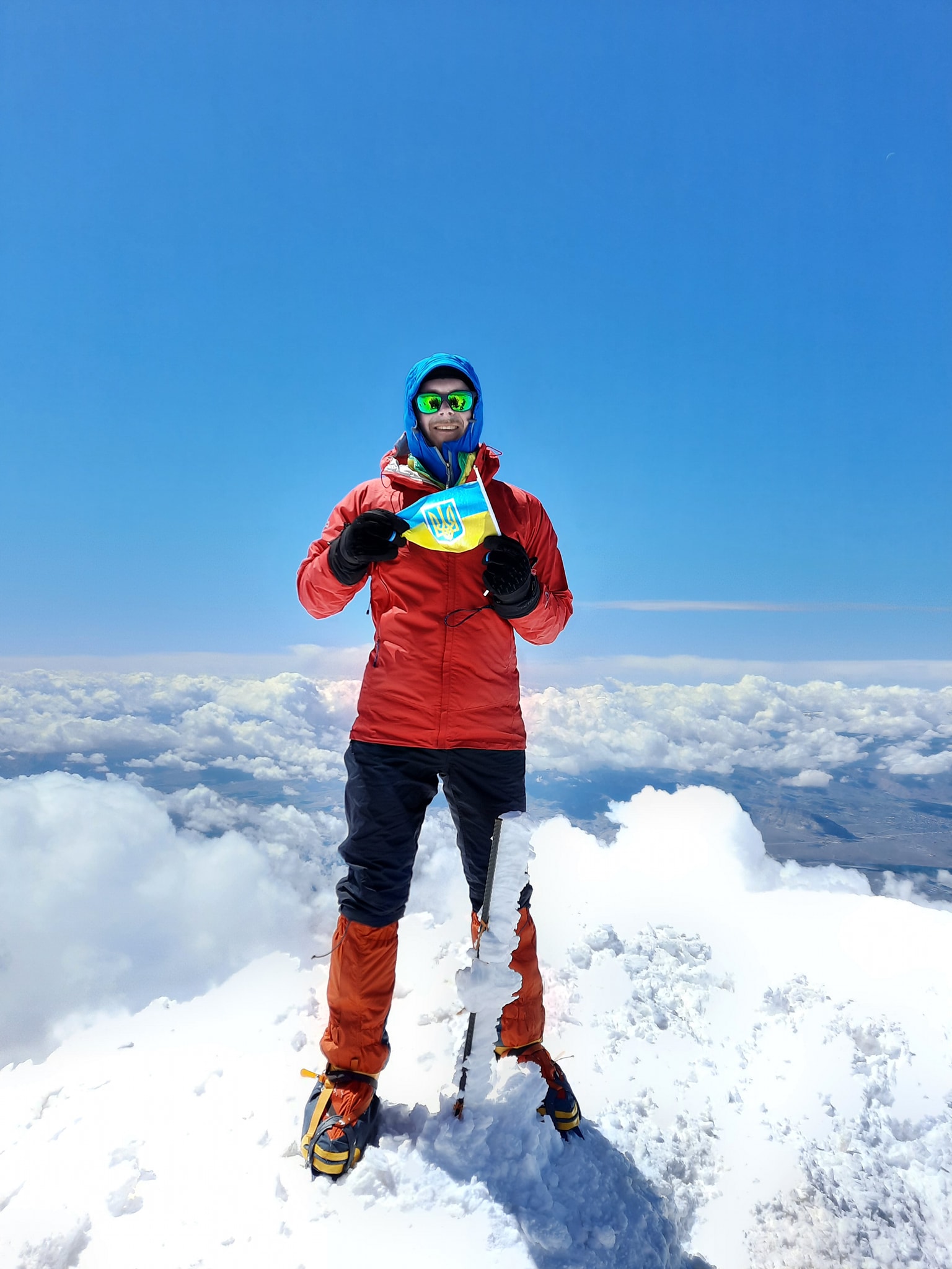 Ужгородець Михайло Тимко підкорив гору  Арарат