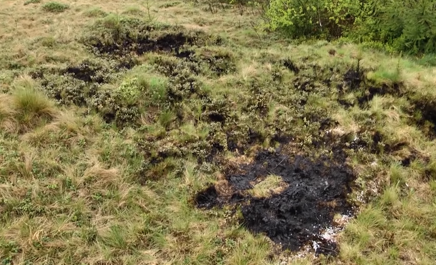 Згорів до тла: у Карпатах миттєво загорівся чоловік