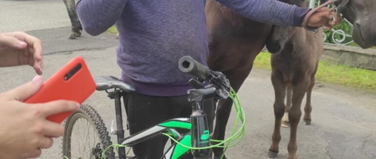 Ужгородець знайшов свій велосипед, який викрали рік тому