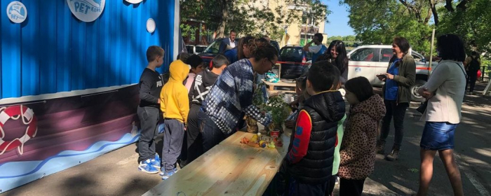 В Ужгороді школярів вчили переробляти пластик