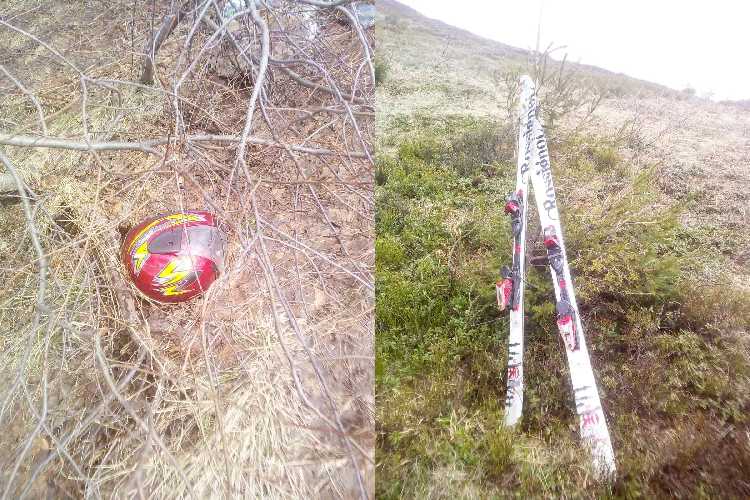 Рятувальники знайшли в Карпатах лижну екіпіровку загиблого туриста з Києва