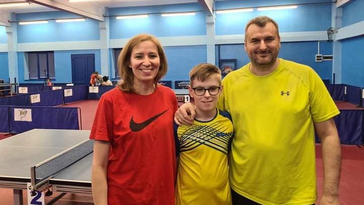 Мукачівець став чемпіоном України серед мінікадетів з настільного тенісу