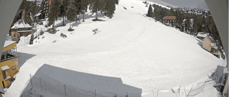 Зима на Драгобраті: на гірськолижному курорті зафіксували аномальне явище