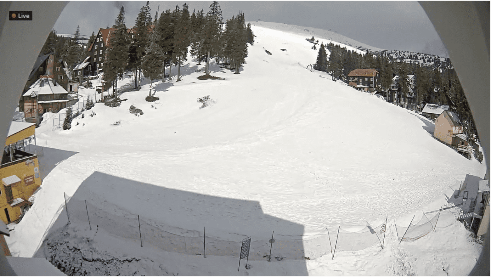 Зима на Драгобраті: на гірськолижному курорті зафіксували аномальне явище