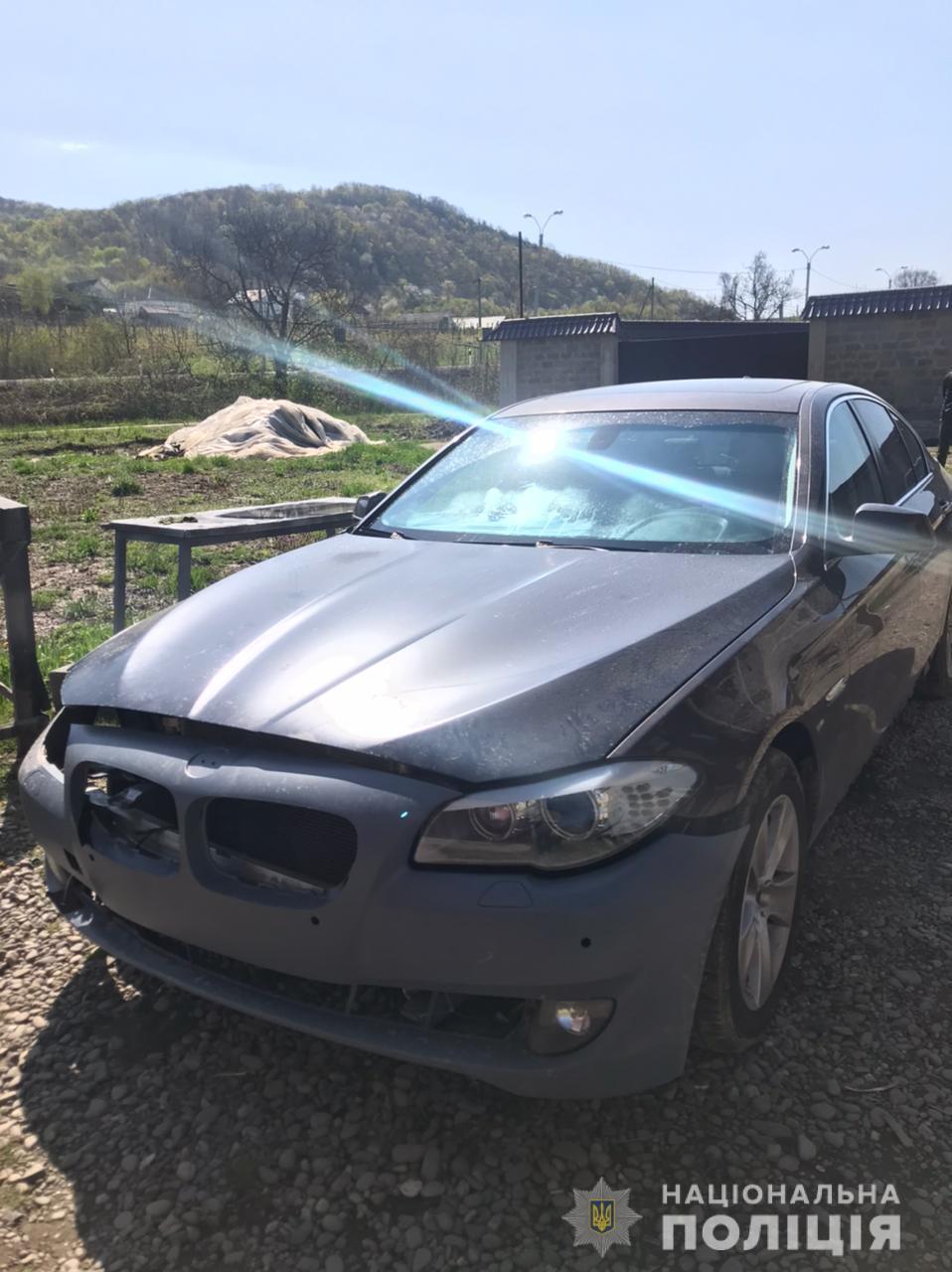 Як в кіно: на Закарпатті молодик викрав BMW з автомайстерні