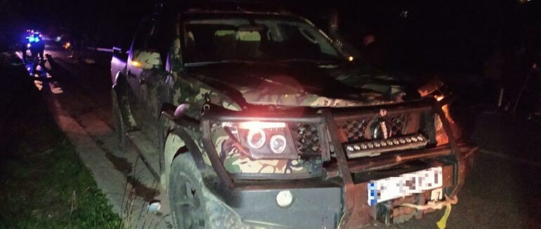 На Рахівщині поліція затримала водія, який смертельно травмував пенсіонера