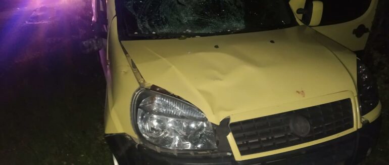 Слідчі поліції Виноградова розслідують ДТП в якій постраждали двоє велосипедистів