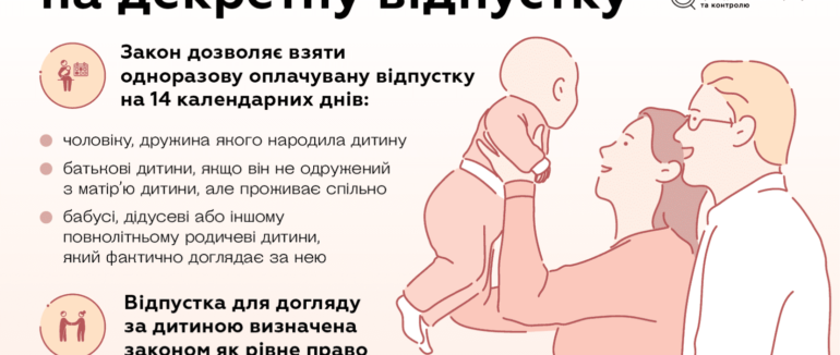 Новий закон про декретну відпустку
