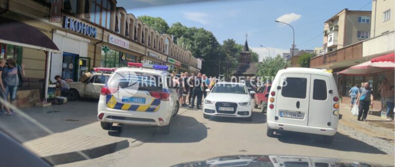 ДТП на ринку “Білочка” в Ужгороді
