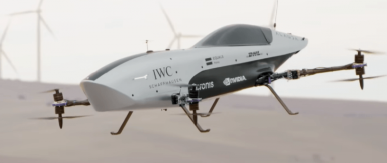 В Австралії випробували безпілотний літаючий електромобіль