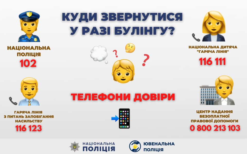 На Закарпатті поліція зафіксувала кілька випадків конфліктів у школах