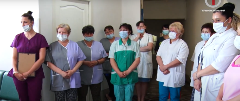 В Чопській територіальній громаді медпрацівників привітали із професійним святом (ФОТО; ВІДЕО)