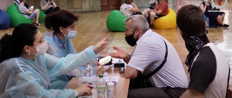 В Ужгороді розповіли про перебіг вакцинальної кампанії (ФОТО; ВІДЕО)