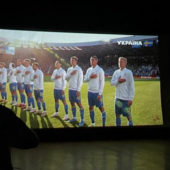Як у Дубовому вболівали за нашу збірну