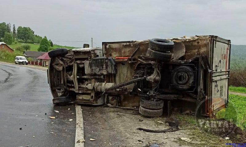 ДТП, аварія, Закарпаття, траса Київ-Чоп, вантажівка, джип, поліція