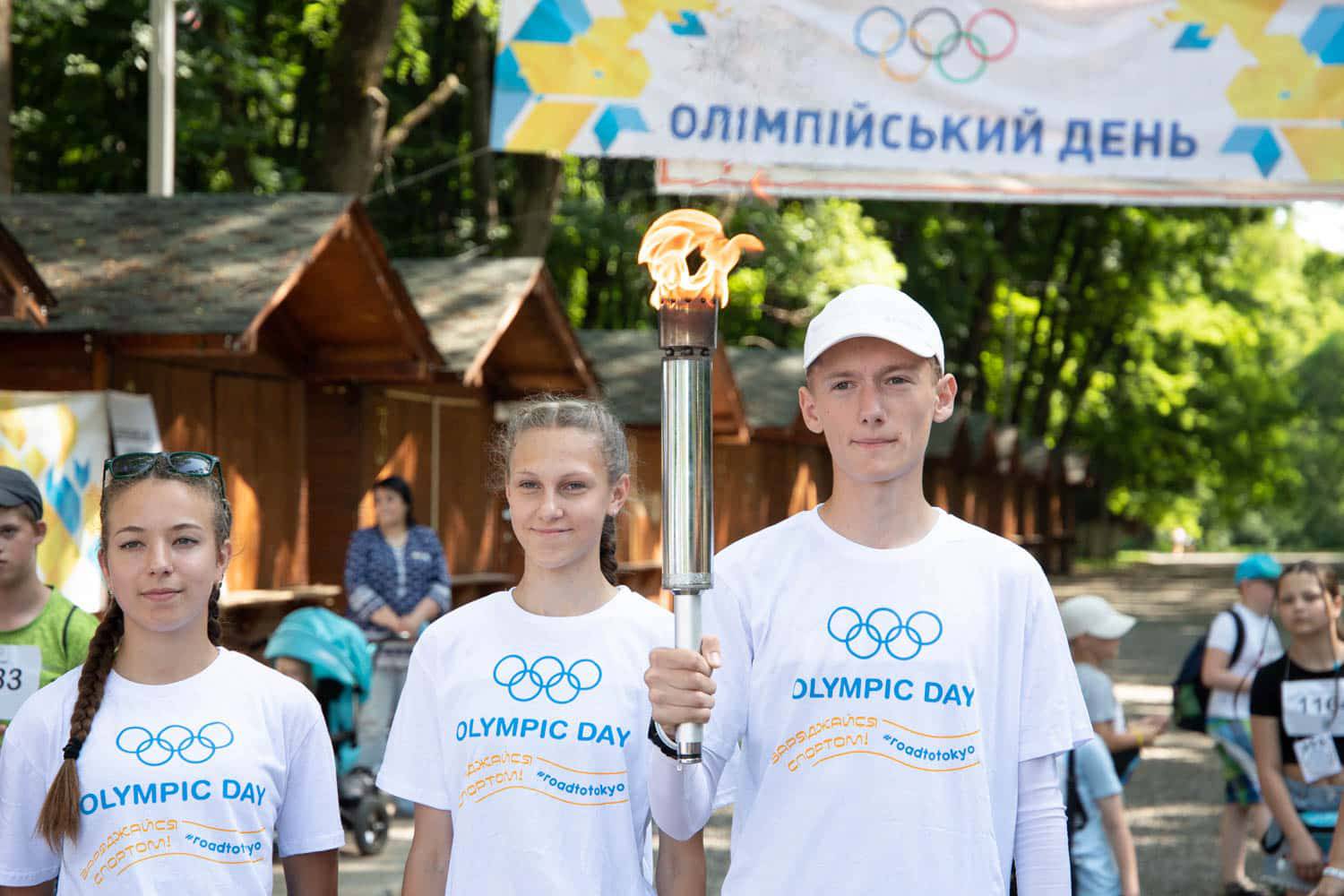 В Ужгороді відзначили Міжнародний Олімпійський день