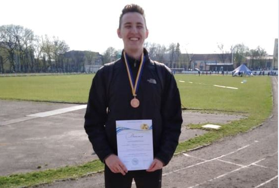 Закарпетець здобув золоту медаль на чемпіонаті України з легкої атлетики