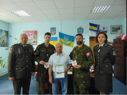 До Чопської міської ради завітали військовослужбовці Північноатлантичного альянсу НАТО