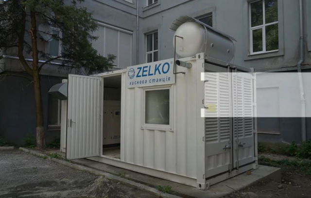 У Мукачеві встановили кисневу станцію лікарні святого Мартина