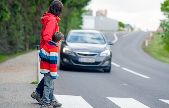 До уваги водіїв: патрульні Закарпаття перевірятимуть дотримання правил проїзду пішохідних переходів