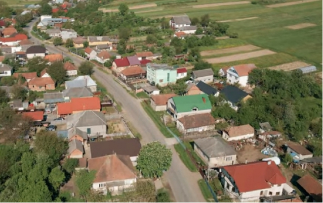 Село Кам’янське з висоти пташиного польоту