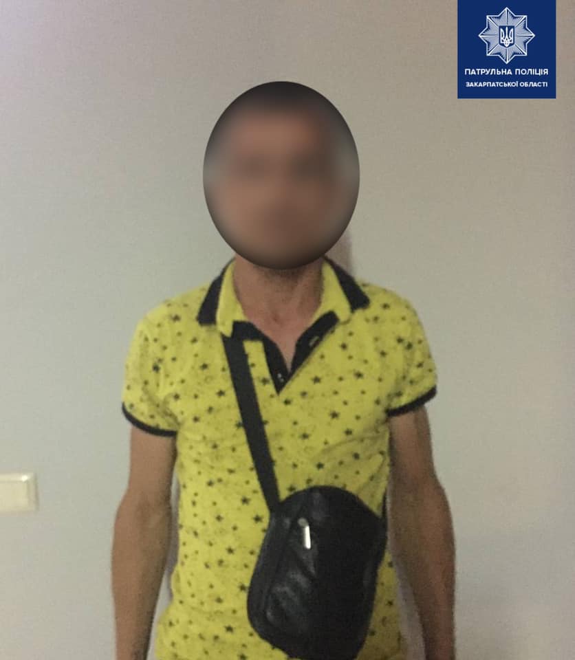 В Ужгороді затримали чоловіка, який перебуває у розшуку