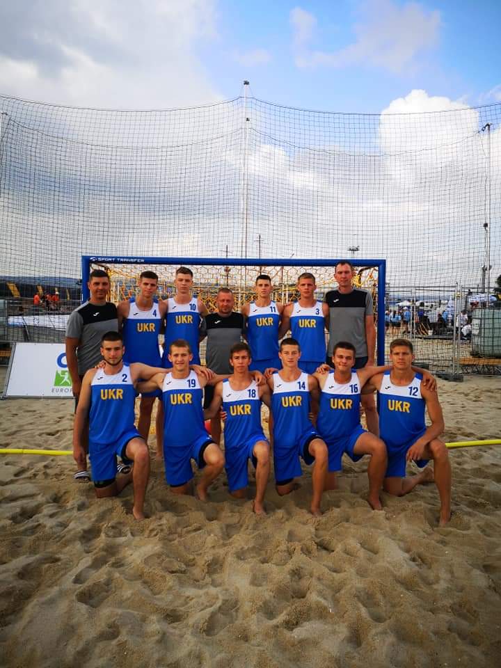 Закарпатець у складі збірної України здобув “бронзу” на чемпіонаті Європи з пляжного гандболу