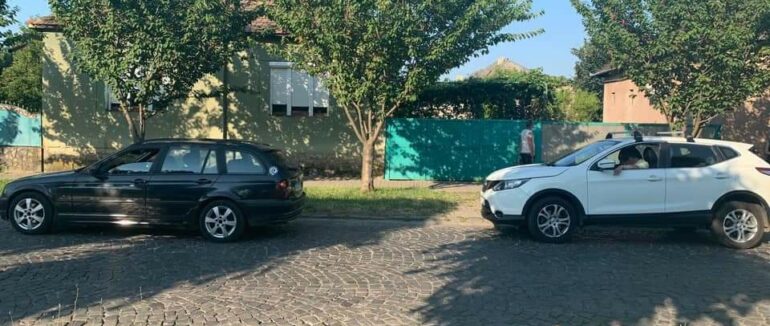 П’яна ДТП у Мукачеві: зіштовхнулися іномарки Nissan та BMW