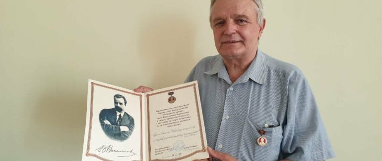 Закарпатський письменник Василь Густі – лауреат премії ім. В. Винниченка