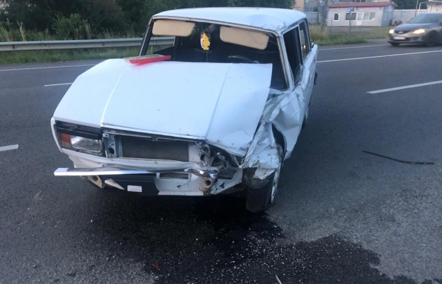 На Ужгородщині ВАЗ влетів у Skoda