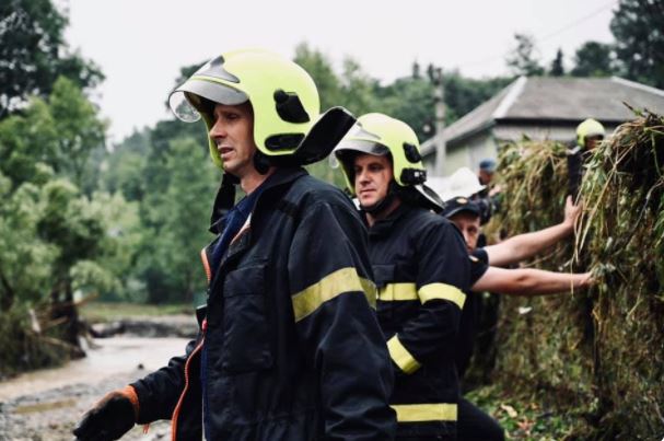 Нацгвардійці долучилися до допомоги жителям Рахівщини