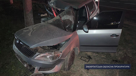 Ужгородку, яка скоїла смертельне ДТП засуджено до 4 років тюрми