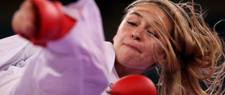 Українська каратистка Терлюга завоювала срібну медаль Олімпіади