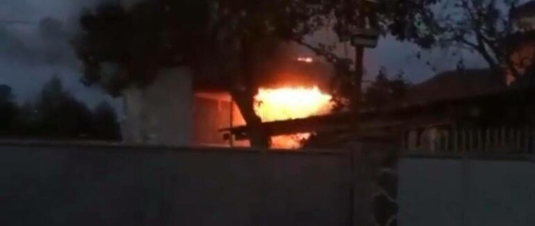 Пожежа на Хустщині: у селі Білки палав житловий будинок