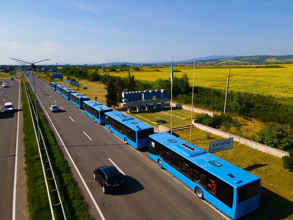 Богдан Андріїв, Ужгород, нові автобуси, Електрони, 7 машин, поставка, новини, міська рада