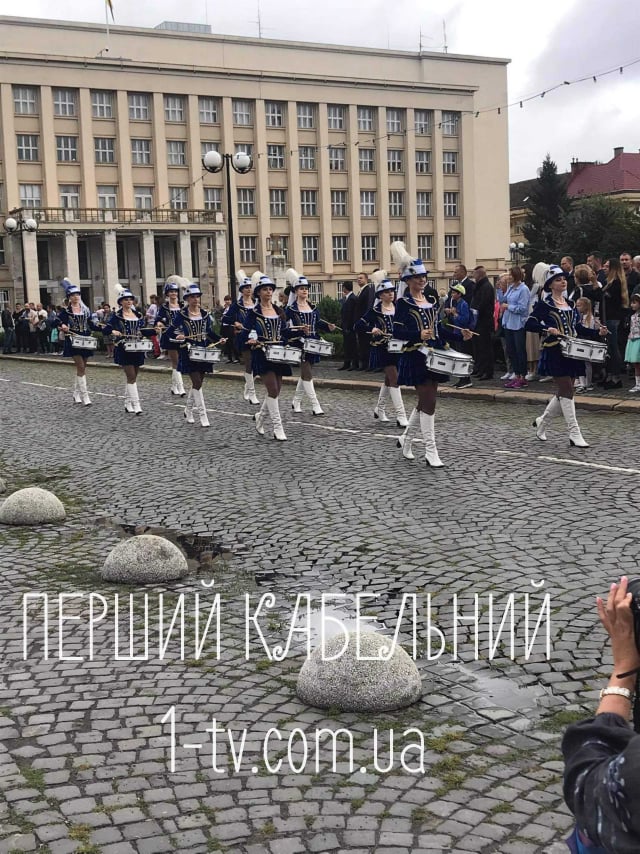 День Незалежності, Ужгород, відзначення, парад, масова хода