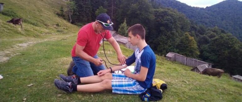 На Рахівщині стало зле 12- річному туристу