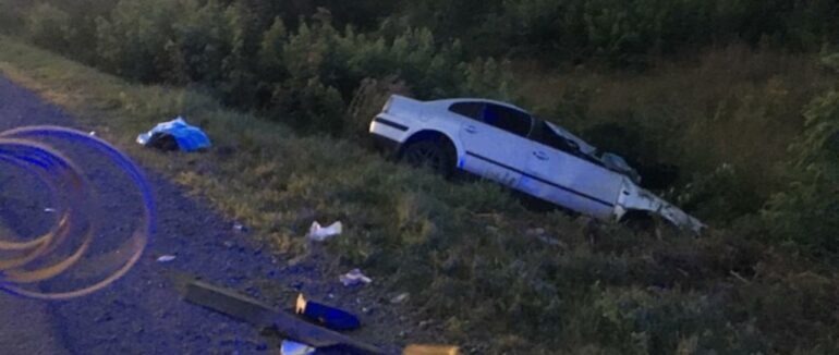 Слідчі поліції Хустщини встановлюють обставини аварії в якій загинув молодий хлопець