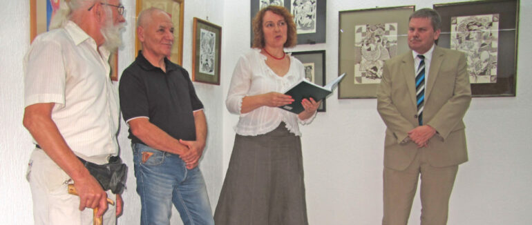 У міста Виноградів відкрилася виставка Яноша Рейті