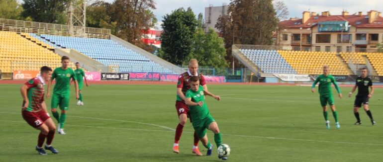 ФК «Ужгород» зазнав восьмої поразки в чемпіонаті