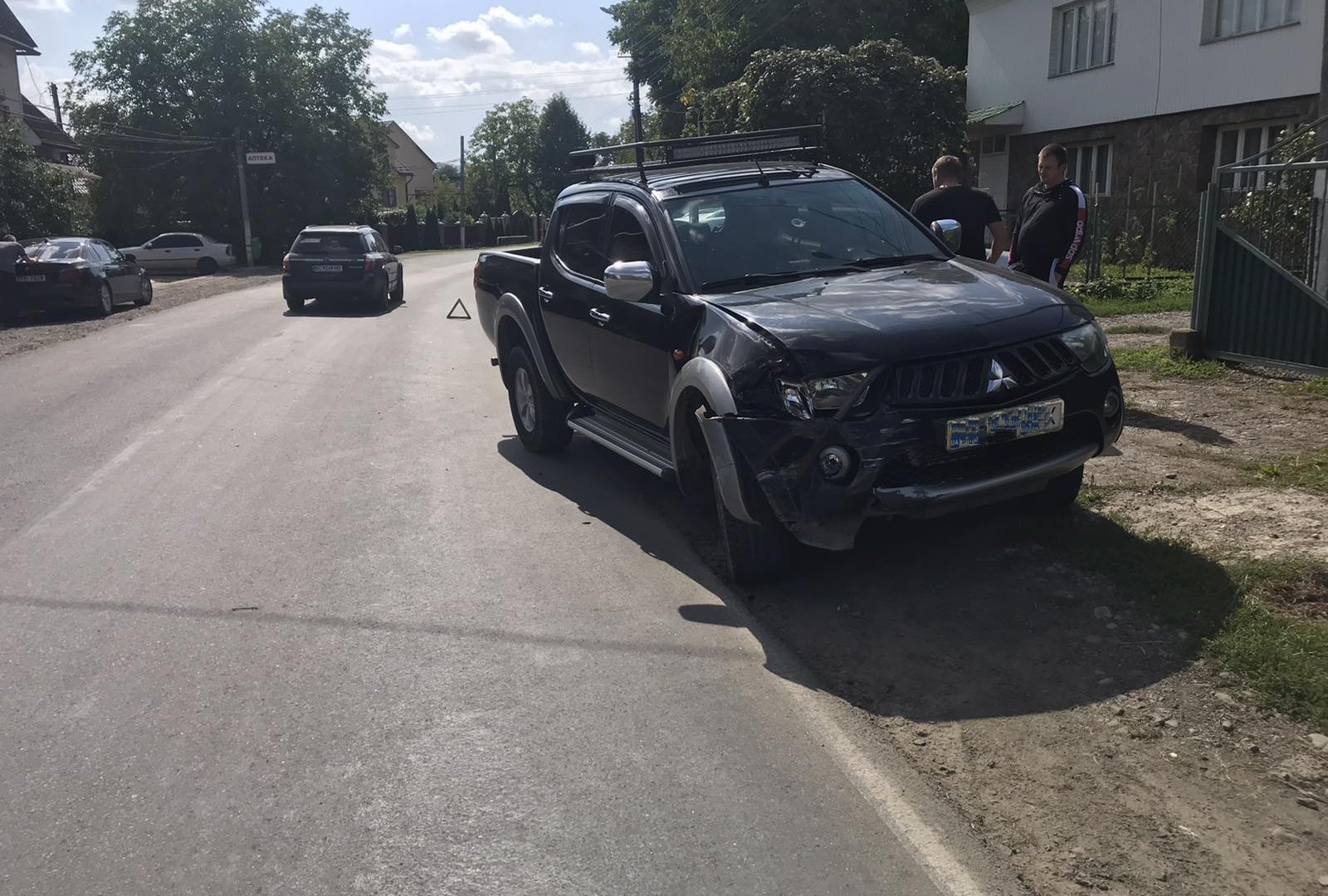 Повернула, не включивши поворотник: на Тячівщині трапилась аварія